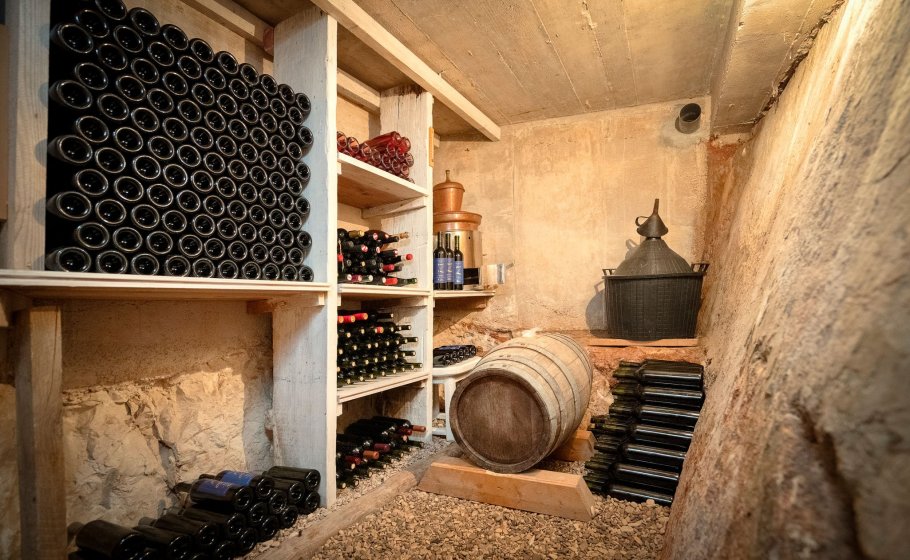 wine basement