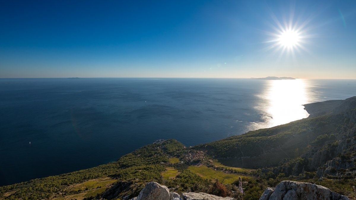 Saint Nicolas Peak Hvar Island 